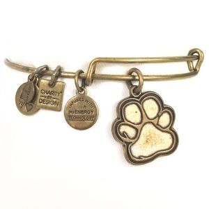 Alex & Ani Paw Print Energy 2014 Wire Bracelet